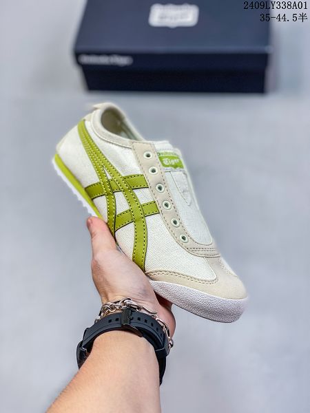 Onitsuka Tiger Mexico 66 2024新款男女生經典墨西哥系列復古經典百搭板鞋休閒運動鞋慢跑鞋