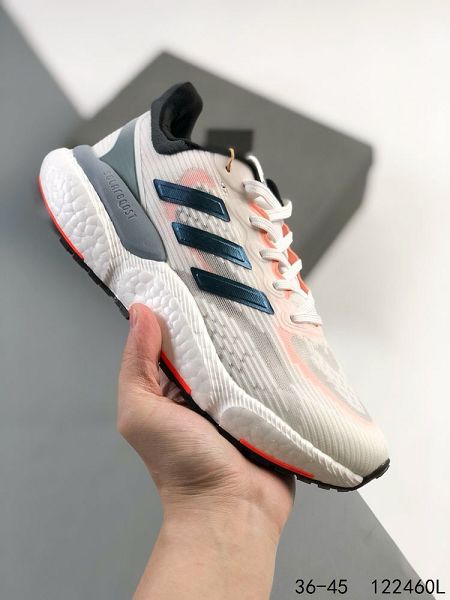 adidas Solarboost 5 全新跑鞋 2024男女款爆米花緩震中底跑步鞋 