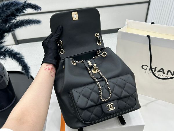 chanel包包 香奈兒2023新款手提包 DSAS3618時尚双肩背後背包