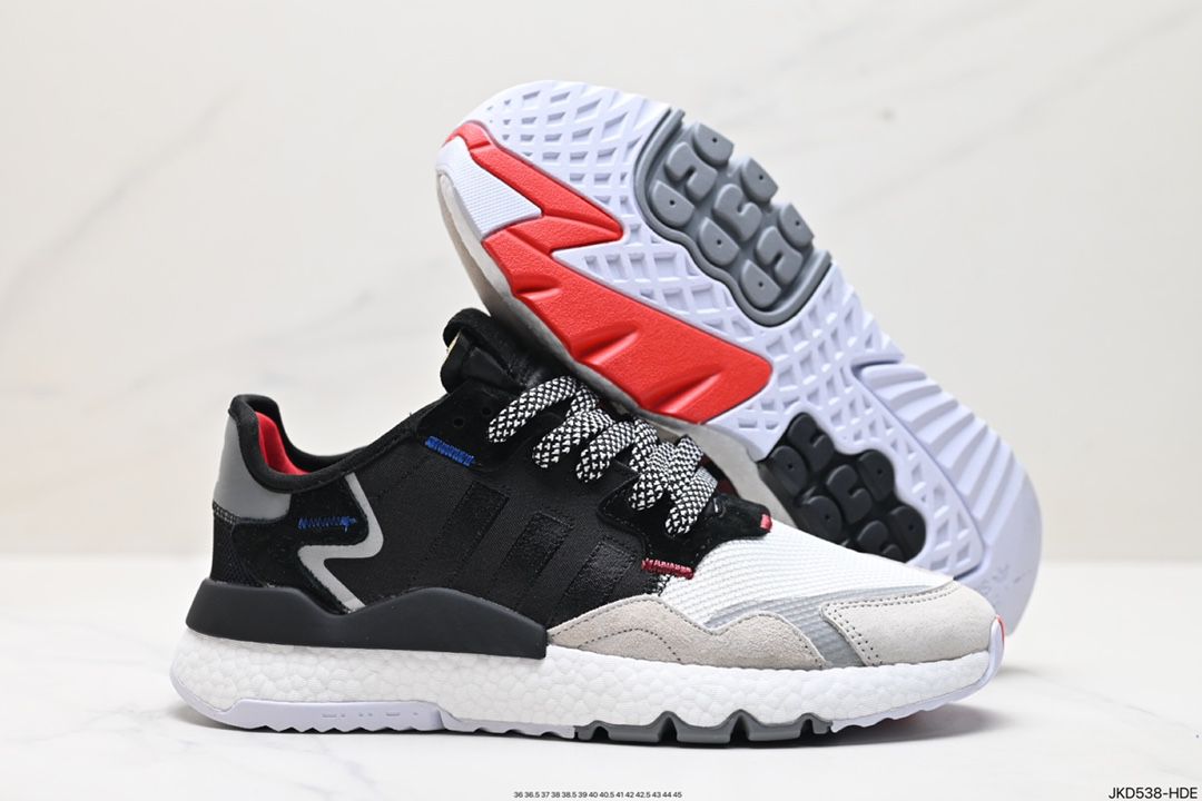 adidas 三葉草 NITE JOGGER 經典運動跑鞋 2024新款男女鞋夜行者