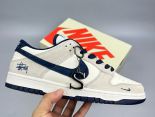 Stussy x Nike Dunk Low 2024新款男女板鞋