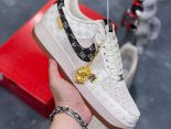 Nike Air Force 1 '07 Low Gucci聯名創作 中國年限定-黑龍 2024全新男女款休閒鞋