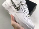 Nike Air Force 1 Low 2024全新男女款金屬鈎 低幫百搭休閒運動板鞋